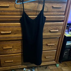 Black Spaghetti strap dress from shein, size XL